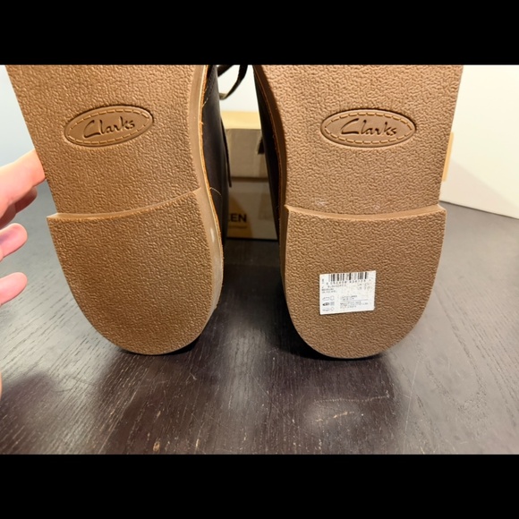 Clarks Bushacre 2 Chukka Boots Beeswax Brown Leather Men\'s 13W (Wide) main image 10
